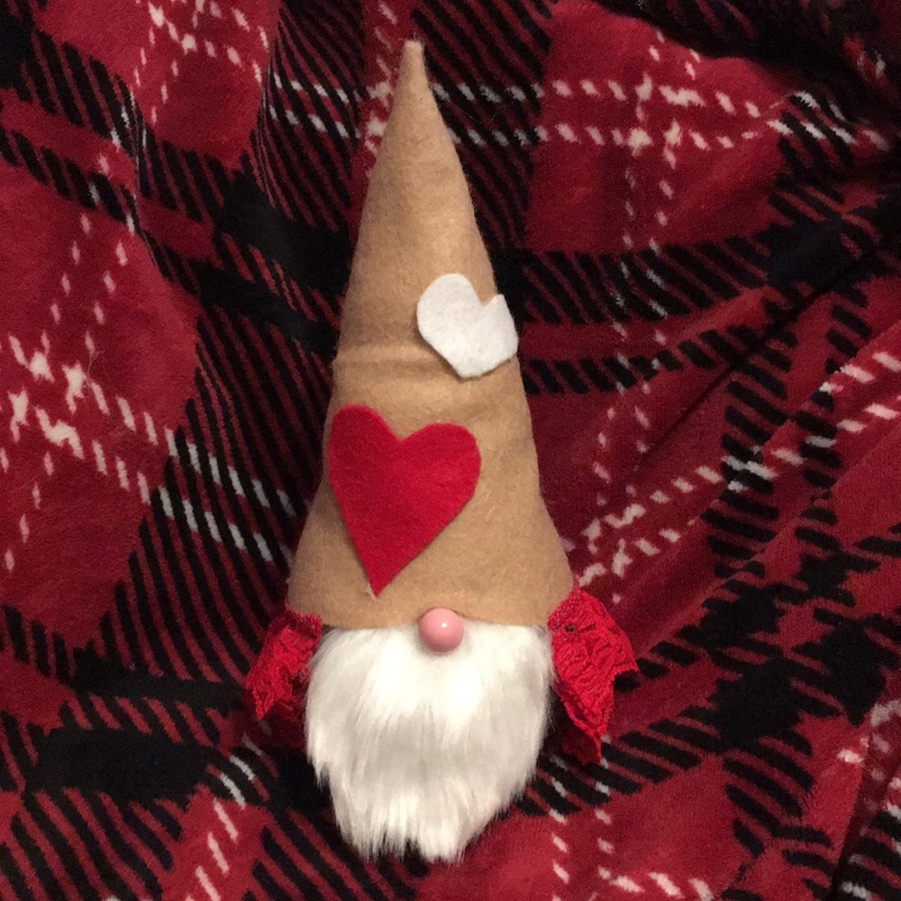 Valentine’s Day gnome handmade